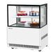Turbo Air TBP36-46NN-W 35-3/8" Refrigerated Straight Glass Full-Service Bakery Display Case, 2 Levels, White Exterior, 115v - Donut-Supplies.Com