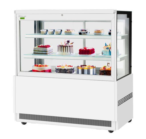Turbo Air TBP60-54FN-W 59"  Refrigerated Bakery Display Case, 3 Levels, White Exterior, 115v - Donut-Supplies.Com