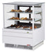Turbo Air TCGB-36UF-DR-W 36" Straight Glass Full-Service Dry Bakery Display Case, 3 Levels, White Exterior, 115v - Donut-Supplies.Com