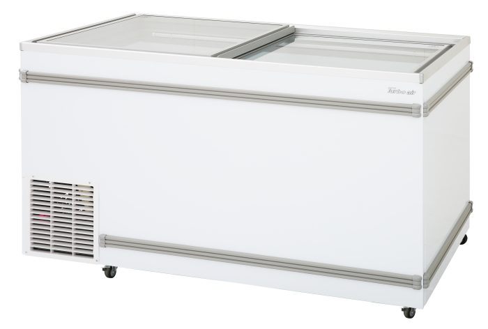 Turbo Air TFS-20F-N 57 3/8" Mobile Chest Freezer w/ (27) Baskets - White, 115v - Donut-Supplies.Com