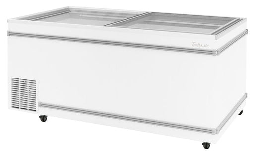 Turbo Air TFS-25F-N 69" Mobile Chest Freezer w/ (33) Baskets - White, 115v - Donut-Supplies.Com