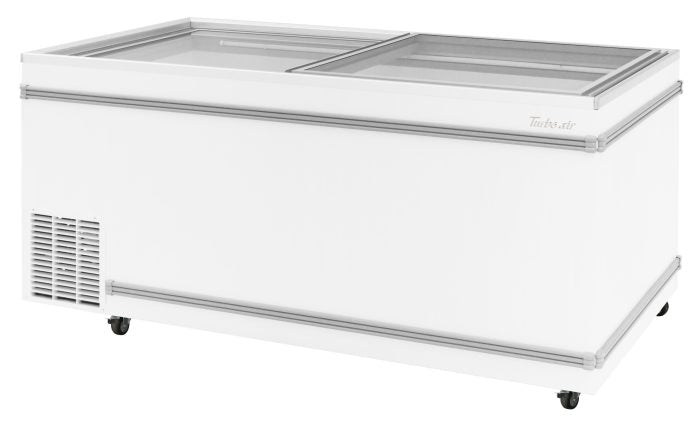 Turbo Air TFS-25F-N 69" Mobile Chest Freezer w/ (33) Baskets - White, 115v - Donut-Supplies.Com