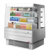Turbo Air TIOM-48SS-N 51 1/8" Stainless Steel Square Island Self-Serve Display Case with (4) Levels, 220v/1ph - Donut-Supplies.Com