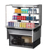 Turbo Air TOM-36L-UFD-S-3SI-N 36" Drop-In Horizontal Open Air Cooler w/ (3) Levels – Stainless Steel Exterior, 115v - Donut-Supplies.Com