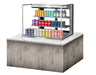 Turbo Air TOM-36L-UFD-S-3SI-N 36" Drop-In Horizontal Open Air Cooler w/ (3) Levels – Stainless Steel Exterior, 115v - Donut-Supplies.Com
