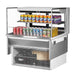 Turbo Air TOM-36L-UFD-W-2SI-N 35 7/8" Drop-In Horizontal Open Air Cooler w/ (2) Levels – White Exterior, 115v - Donut-Supplies.Com