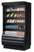 Turbo Air TOM-40B-SP-N 39 1/8" Vertical Open Air Cooler w/ (5) Levels – Black Exterior, 115v - Donut-Supplies.Com