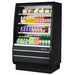Turbo Air TOM-40MB-SP-N 39 1/8" Vertical Open Air Cooler w/ (4) Levels – Black Exterior, 115v - Donut-Supplies.Com