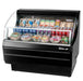 Turbo Air TOM-40SB-N 39" Slim Line Horizontal Open Air Cooler w/ (3) Levels – Black Exterior, 115v - Donut-Supplies.Com