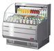 Turbo Air TOM-40SS-N 39" Slim Line Horizontal Open Air Cooler w/ (2) Levels – Stainless Steel Exterior, 115v - Donut-Supplies.Com