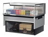 Turbo Air TOM-48L-UF-S-1SI-N 48" Stainless Steel Drop-In Refrigerated Open Display Case Merchandiser – (1) Level, 115v - Donut-Supplies.Com