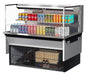 Turbo Air TOM-48L-UF-S-2SI-N 48" Stainless Steel Drop-In Refrigerated Open Display Case Merchandiser w/ (2) Levels, 115v - Donut-Supplies.Com