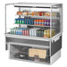 Turbo Air TOM-48L-UF-W-3SI-N 47 7/8" Drop-In Horizontal Open Air Cooler w/ (3) Levels – White Exterior, 115v - Donut-Supplies.Com
