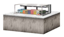 Turbo Air TOM-48L-UFD-S-1SI-N 48" Drop-In Horizontal Open Air Cooler w/ (1) Level – Stainless Steel Exterior, 115v - Donut-Supplies.Com