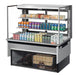 Turbo Air TOM-48L-UFD-S-3SI-N 48" Drop-In Horizontal Open Air Cooler w/ (3) Levels – Stainless Steel Exterior, 115v - Donut-Supplies.Com