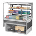 Turbo Air TOM-48L-UFD-W-3SI-N 48" Drop-In Horizontal Open Air Cooler w/ (3) Levels – White Exterior, 115v - Donut-Supplies.Com