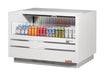 Turbo Air TOM-48UC-W-N 48 1/4" Horizontal Open Air Cooler w/ (1) Level – White Exterior, 115v - Donut-Supplies.Com