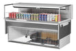 Turbo Air TOM-60L-UF-W-1SI-N 59 7/8" Drop-In Horizontal Open Air Cooler w/ (1) Level – White Exterior, 115v - Donut-Supplies.Com