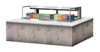 Turbo Air TOM-60L-UFD-S-1SI-N 60" Drop-In Horizontal Open Air Cooler w/ (1) Level – Stainless Steel Exterior, 115v - Donut-Supplies.Com