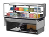Turbo Air TOM-60L-UFD-S-2SI-N 60" Drop-In Horizontal Open Air Cooler w/ (2) Levels – Stainless Steel Exterior, 115v - Donut-Supplies.Com
