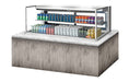 Turbo Air TOM-60L-UFD-S-2SI-N 60" Drop-In Horizontal Open Air Cooler w/ (2) Levels – Stainless Steel Exterior, 115v - Donut-Supplies.Com