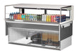 Turbo Air TOM-60L-UFD-W-1SI-N 60" Drop-In Horizontal Open Air Cooler w/ (1) Level – White Exterior, 115v - Donut-Supplies.Com