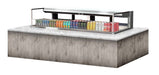 Turbo Air TOM-72L-UFD-S-1SI-N 72" Drop-In Horizontal Open Air Cooler w/ (1) Level – Stainless Steel Exterior, 220v/1ph - Donut-Supplies.Com