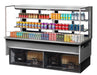 Turbo Air TOM-72L-UFD-W-3SI-N 72" Drop-In Horizontal Open Air Cooler w/ (4) Levels – Stainless Steel Exterior, 220v/1ph - Donut-Supplies.Com