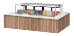 Turbo Air TOM-72L-UFD-W-1SI-N 72" Drop-In Horizontal Open Air Cooler w/ (1) Level – White Exterior, 220v/1ph - Donut-Supplies.Com
