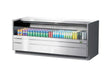 Turbo Air TOM-72UC-S-N 72 1/4" Drop-In Horizontal Open Air Cooler w/ (1) Level – Stainless Steel Exterior, 115v - Donut-Supplies.Com