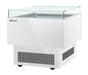 Turbo Air TOS-30PN-W 30" White Horizontal Open Display Merchandiser / Air Curtain Sandwich and Cheese Display Case – 1 Level, 115v - Donut-Supplies.Com