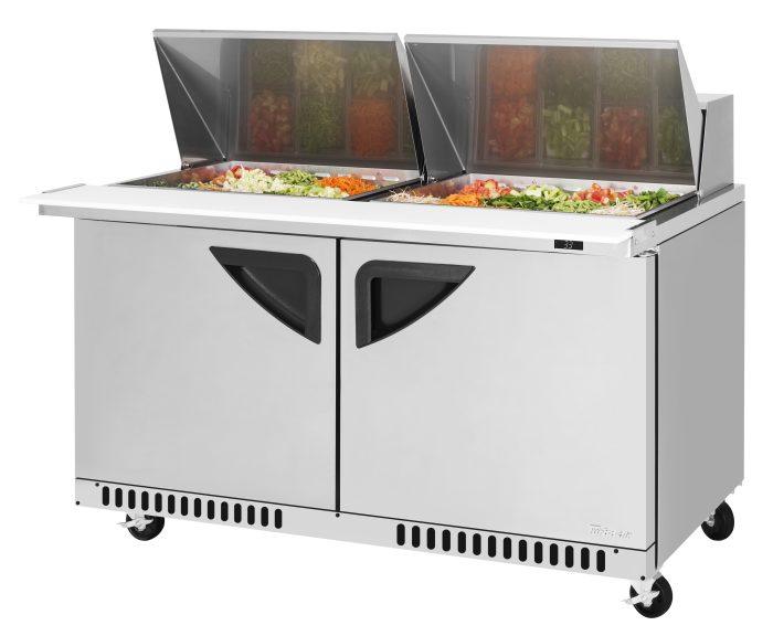 Turbo Air TST-60SD-24-FB-N 60 1/4" Super Deluxe Mega Top Sandwich/Salad Prep Table - Donut-Equipment.com