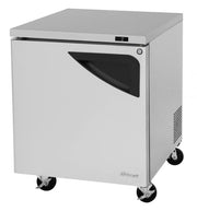 Turbo Air TUF-28SD-FB-N 27 1/2" W Undercounter Freezer w/ 1 Section, Solid Door & Front Breathing - Donut-Equipment.com