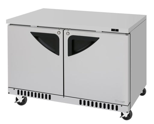 Turbo Air TUF-48SD-FB-N 48 1/4" W Undercounter Freezer w/ 2 Sections, Solid Doors & Front Breathing - Donut-Supplies.Com