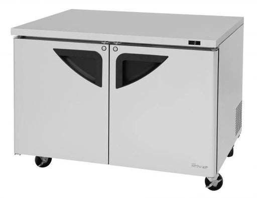 Turbo Air TUF-48SD-N 48 1/4" W Undercounter Freezer w/ 2 Sections & 2 Doors - Donut-Supplies.Com