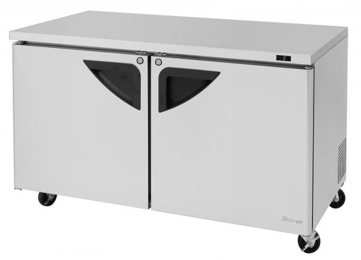 Turbo Air TUF-60SD-N 60 1/4" W Undercounter Freezer w/ 2 Sections & 2 Doors - Donut-Supplies.Com
