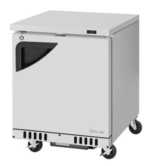 Turbo Air TUR-28SD-FB-N 27" 1-Section Undercounter Refrigerator w/ 1 Door - Donut-Supplies.Com