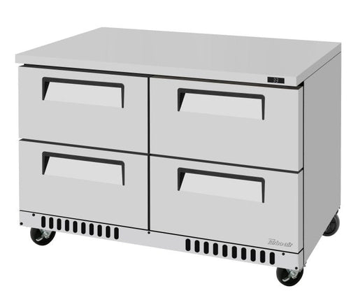 Turbo Air TUR-48SD-D4-FB-N 48 1/4" W Undercounter Refrigerator w/ 2 Sections, 4 Drawers & Front Breathing - Donut-Supplies.Com