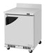 Turbo Air TWR-28SD-FB-N 27 1/2" Super Deluxe Worktop Refrigerator w/ (1) Section, 1 Solid Door, Front Breathing - Donut-Supplies.Com