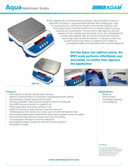 Aqua Washdown Scales ABW-16 - Donut-Supplies.Com
