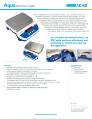 Aqua Washdown Scales ABW-8 - Donut-Supplies.Com