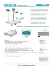 Gladiator Washdown Scales GGS 35A - Donut-Supplies.Com