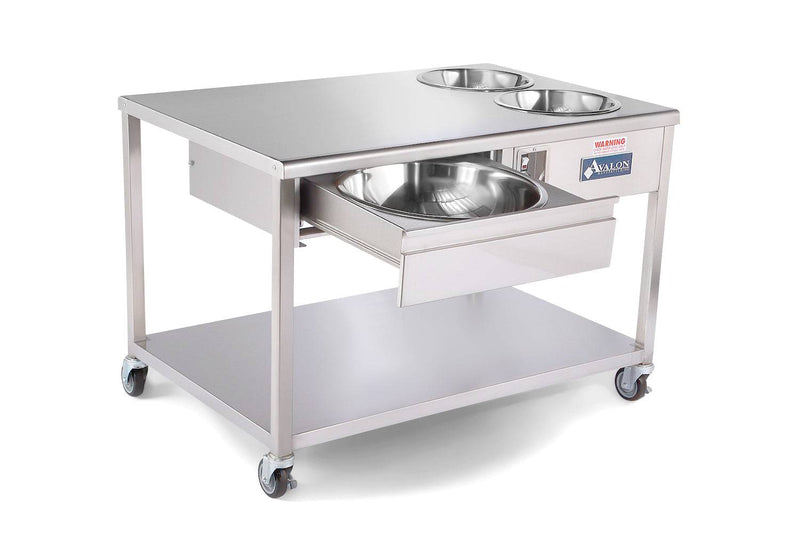 Avalon Donut Finishing / Sugaring Table AFT-60-2-1 - Donut-Supplies.Com
