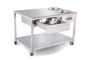 Avalon Donut Finishing / Sugaring Table AFT-72-2-1 - Donut-Supplies.Com