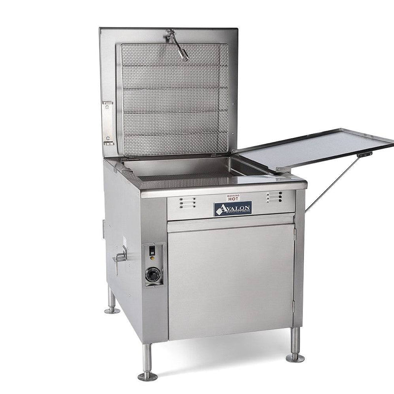 Avalon (ADF26-G) 18" x 26" Natural Gas Fryer, Standing Pilot, Right Side Drain Board - Donut-Supplies.Com