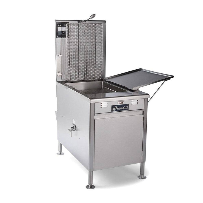 Avalon 18" x 26" Donut Fryer, Natural Gas, Standing Pilot, No Power, Right Side Drain Board