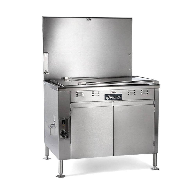 Avalon (ADF34-E) Donut Fryer 34" X 24" Electric (1 phase), Left Side Drain Board - Donut-Supplies.Com