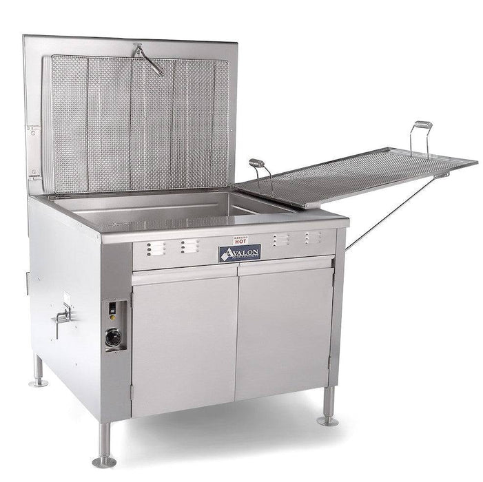 Avalon (ADF34-G-BA) 34" X 24" NATURAL GAS FRYER, ELECTRONIC IGNITION, Right Side Drain Board with Submerge Screen