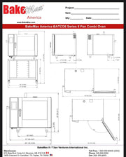 BakeMax (BATCO6E) Series Combi Oven - Donut-Supplies.Com