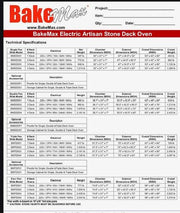 Bakemax BMSDDP1 Proofing Cabinet for BMS Series Deck Ovens - Donut-Supplies.Com